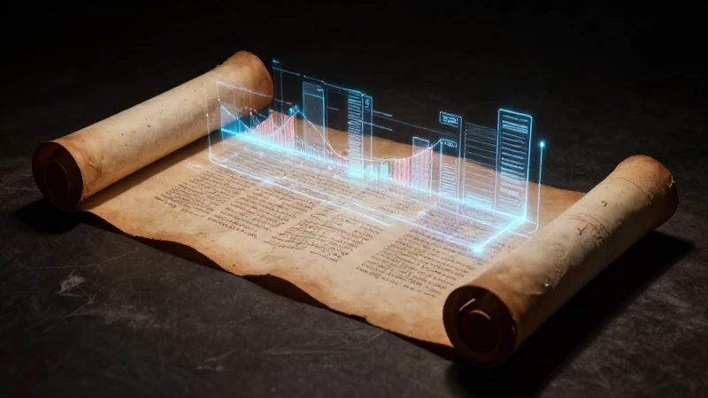 Un pergamino antiguo revela hologramas futuristas