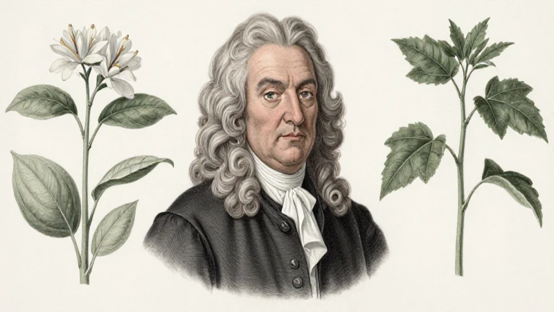 Linneo ilustró especímenes botánicos con detalle
