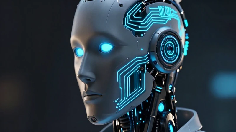 Cuál es la historia de la computación en una línea del tiempo 7 Robótica futurista con iluminación volumétrica realista