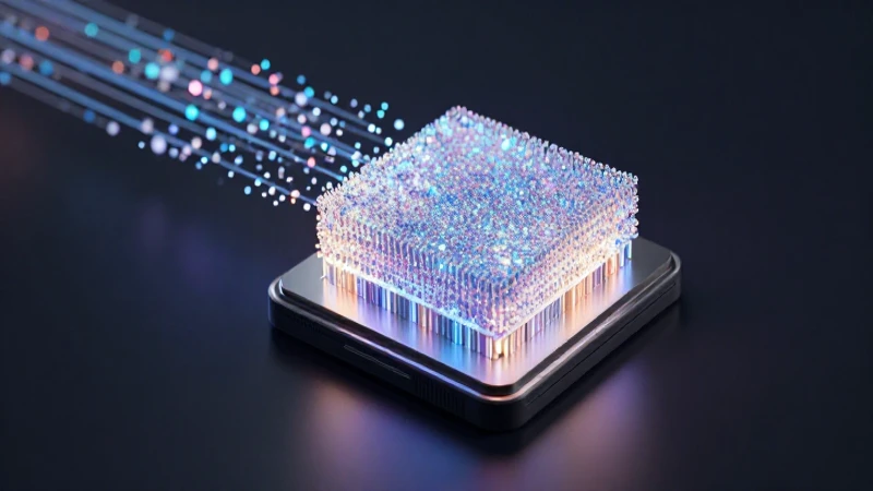 Render futurista con luz y profundidad sutiles