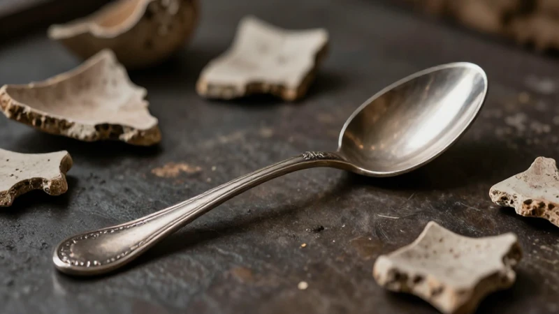 Foto realista de antigua plata y cerámica