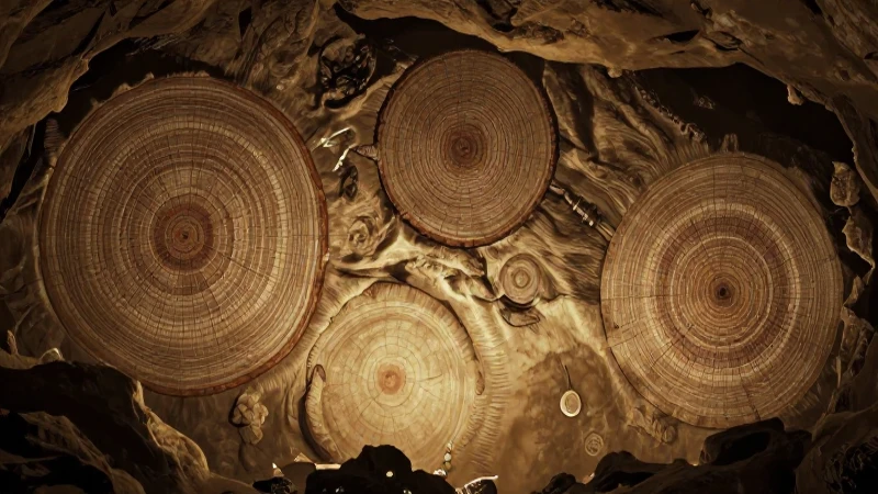 Sabes sobre la línea del tiempo de las edades evolutivas 3 Arte realista evocando historia antigua