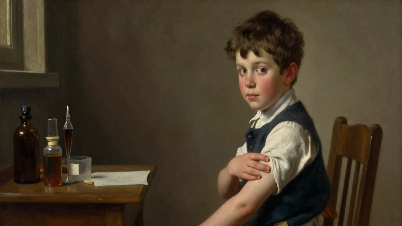 Jenner vacunó contra la viruela en 1796
