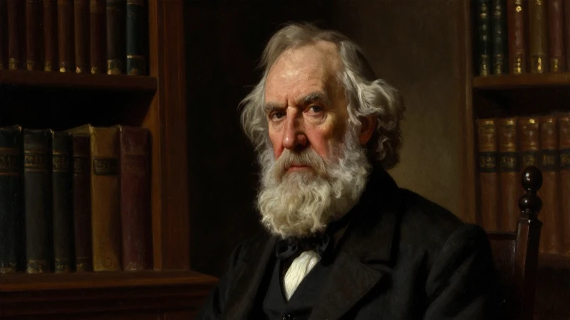 Retrato al óleo dramático de Darwin