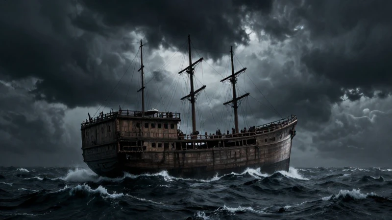 Cuál es la línea de tiempo de la historia de la salvación 5 El arca de Noé, tormenta, gran dramatismo