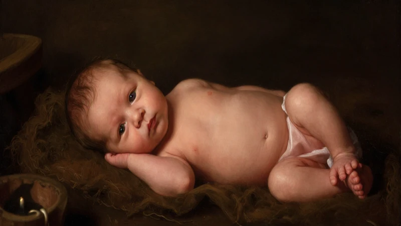 Cuál es la línea de tiempo de la historia de la salvación 7 Niño Jesús renacentista, suave luz cálida