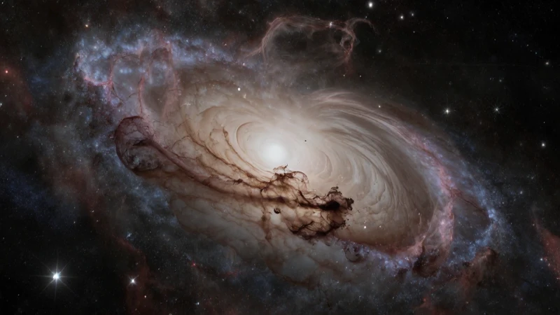 Nebulosa estelar pintada en espacio profundo