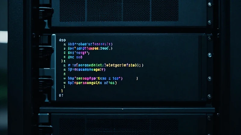 Historia de PHP: Línea de Tiempo del Desarrollo de PHP 5 Código PHP, servidor, iluminación dramática y fría