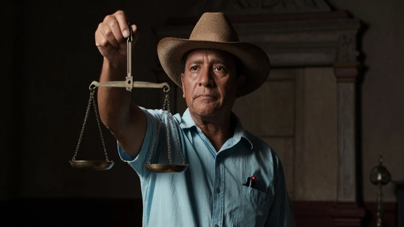 Cuál es la evolución del Derecho Laboral en México 4 Trabajador mexicano bajo dramática iluminación teatral