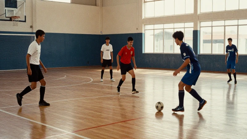 Fútbol sala evoluciona desde sus inicios