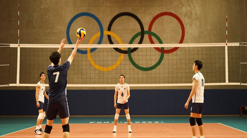 Historia del voleibol: Mapa conceptual desde 1913 hasta hoy 5 Partido vintage de voleibol bajo luces cálidas