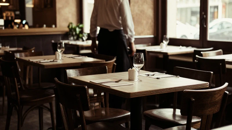 Cómo evolucionaron los primeros restaurantes en el mundo 8 Mesa vacías, ambiente retrógrado y dramático