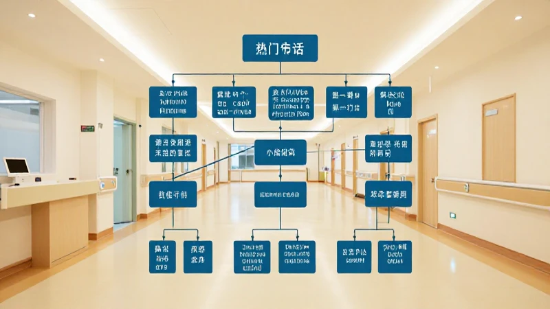 Qué es el organigrama y funcionamiento del Hospital Santa Lucía 7 Interior hospitalario con estructura iluminada cálidamente