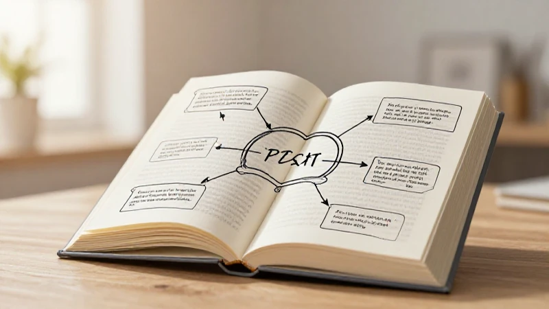 Libro abierto con mapa mental suave