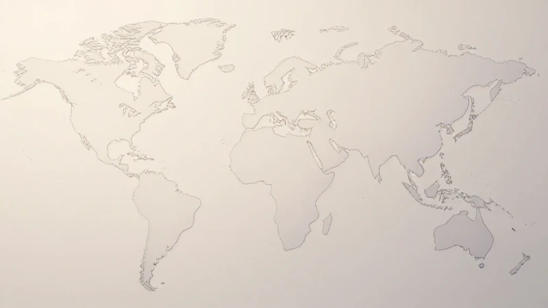 Paloma blanca sobre mapa mundial iluminado