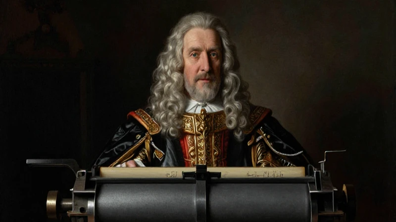 Retrato barroco y dramático, cercano y ornamentado
