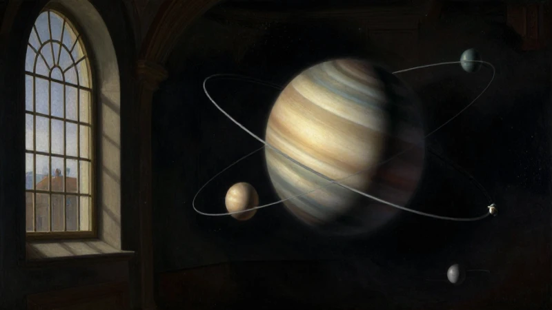 Kepler y órbitas planetarias, estilo barroco