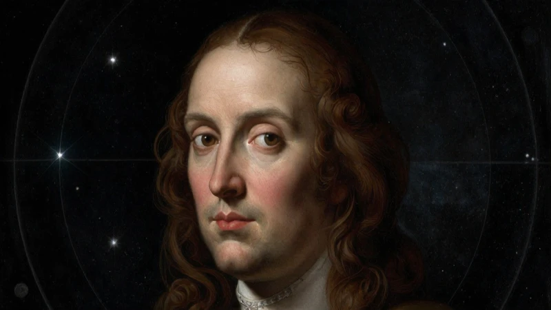Cómo evolucionó la ciencia en la línea del tiempo de Kepler 4 Retrato dramático con fondo celeste cercano