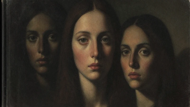 Portada antigua, surrealista, sombría y misteriosa