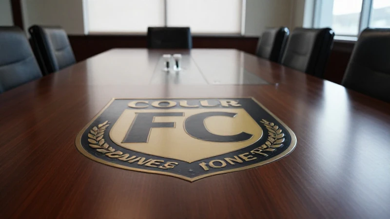 Cómo está estructurada y funciona la Junta Directiva del FC 6 Reunión profesional con escudo del club