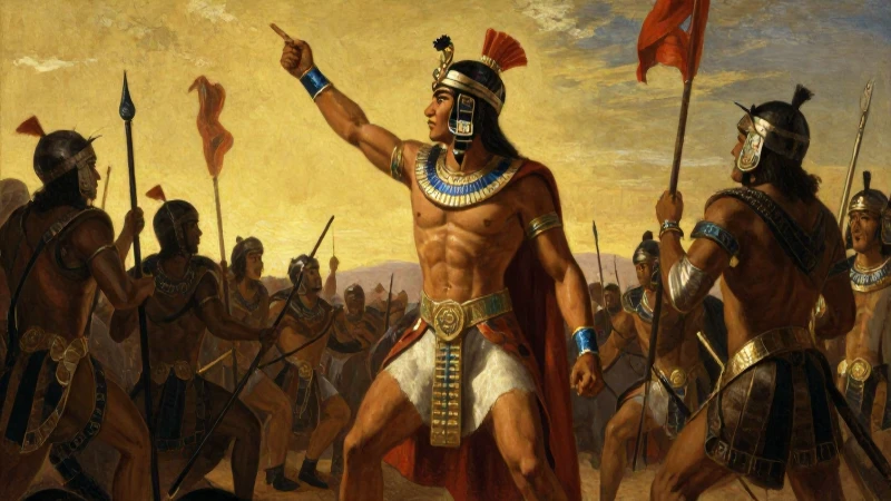 Cuauhtémoc lucha bajo la luz dorada