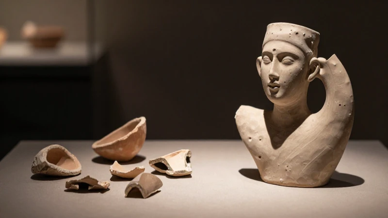 Arte cerámico antiguo, moderno e iluminado