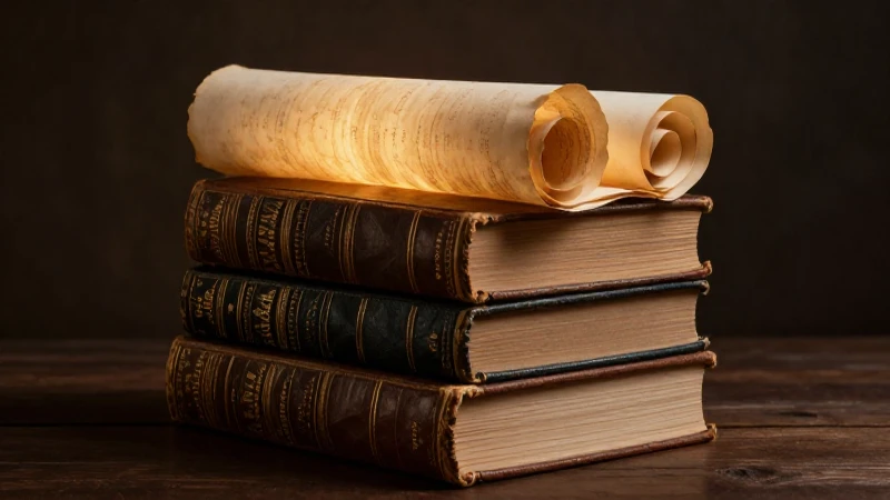 El libro antiguo evoca historia y sabiduría
