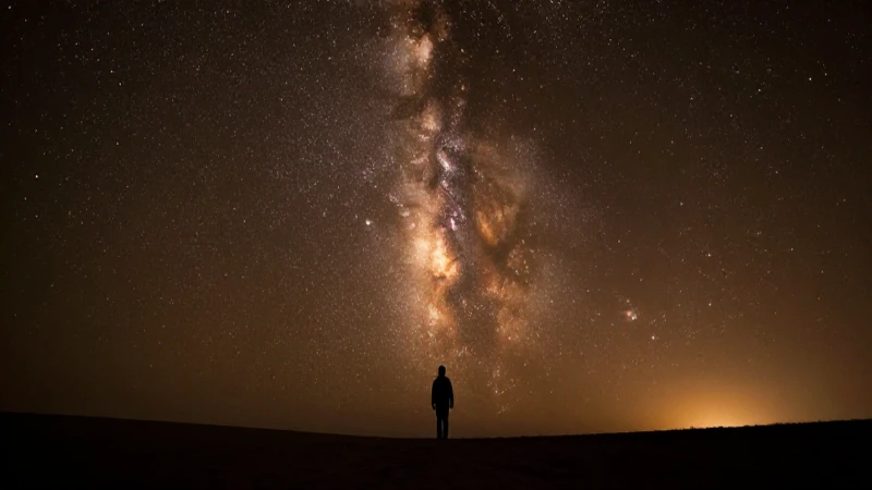 La historia de Abraham: línea de tiempo de su vida y legado 7 Ángulo dramático: Abraham bajo cielo estrellado