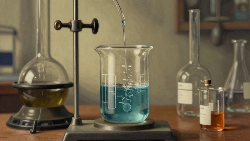 Sabes sobre la línea del tiempo de la química en México 5 Aparato antiguo, burbujas y luz dramática