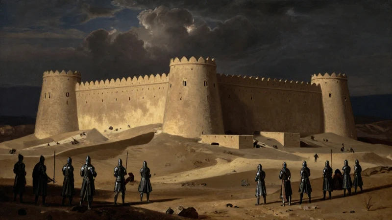 Caballeros sitiaron la fortaleza, oscuro drama histórico