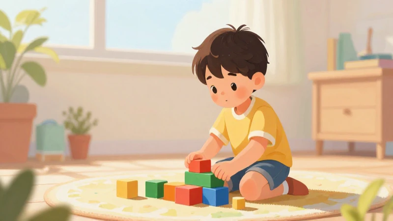 Cuáles son las etapas del desarrollo cognitivo de Piaget 4 Niño juega con bloques bajo luz brillante