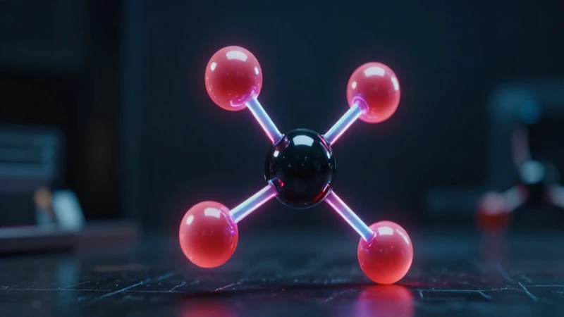 Esquema Lewis: La clave para entender las estructuras moleculares 3 Iluminación cinematográfica resalta moléculas brillantes