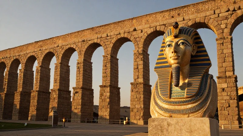 Cuáles son las claves de la cultura y civilización de Egipto 5 Arte histórico con luz dorada y amplio encuadre