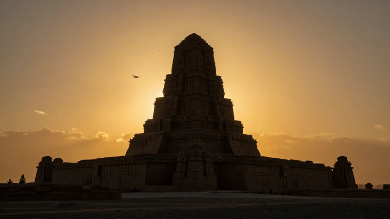 Cómo es la línea de tiempo de la historia universal 3 Ruinas antiguas al atardecer, vista panorámica