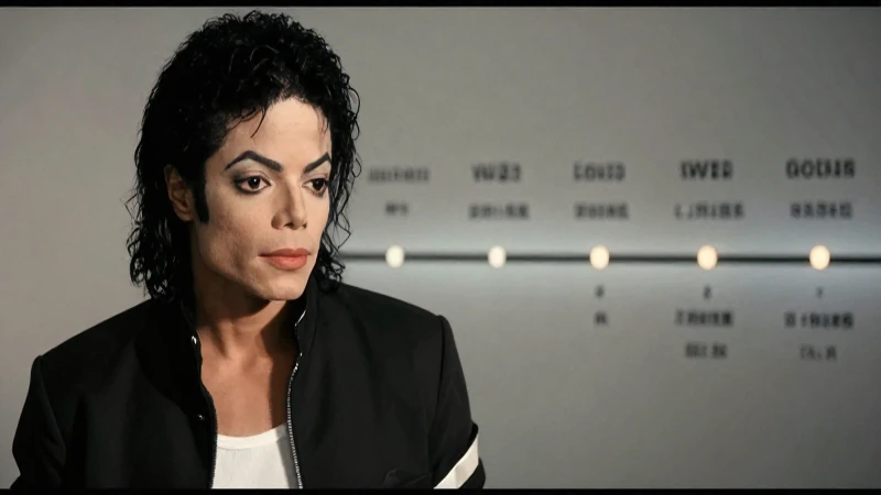 Línea de tiempo de Michael Jackson 8 Michael Jackson joven, luz cinematográfica suave