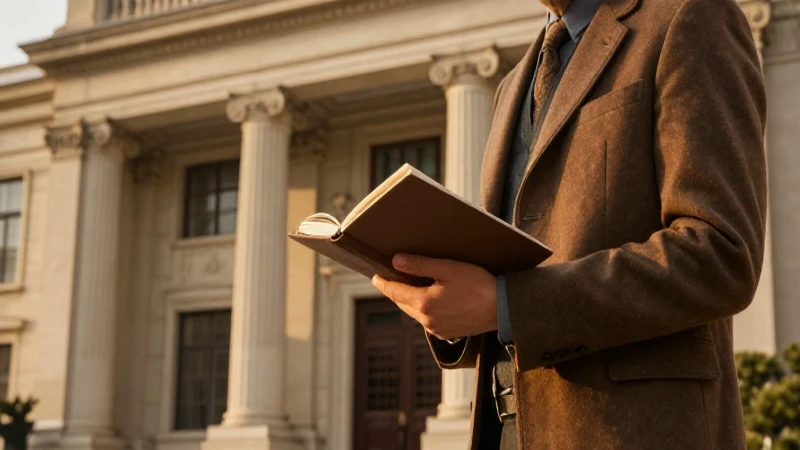 Cuál es la evolución de las finanzas a lo largo de la historia 8 Hombre con libro mayor, banco antiguo, luz cálida
