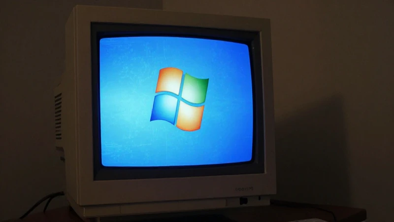 Evolución de Windows: monitores y recuerdos nostálgicos