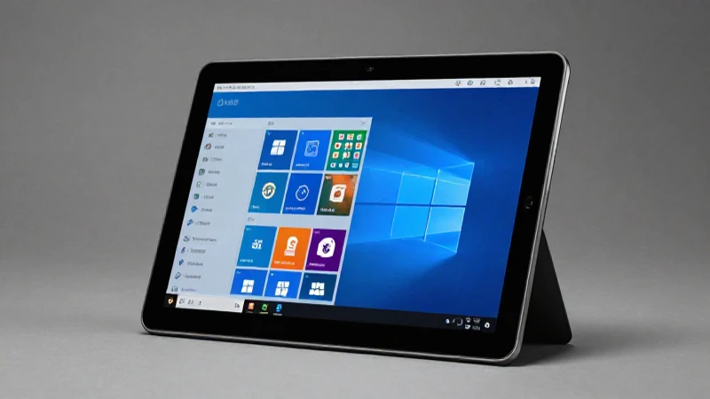 Tableta Windows 8.1 con diseño elegante