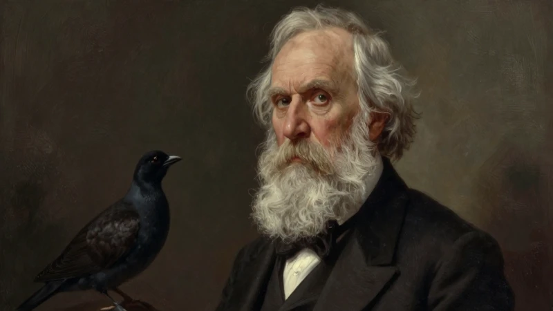 Retrato sombrío de Darwin con tonos naturales