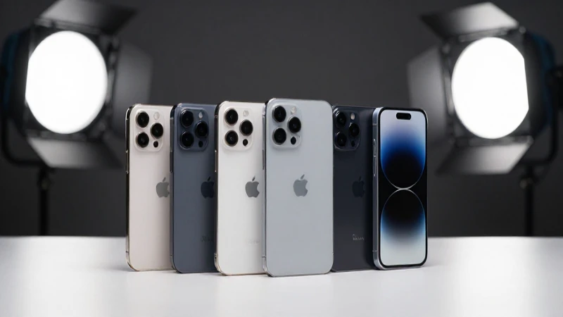 Cómo ha evolucionado el iPhone a lo largo de los años 4 iPhones antiguos con luz suave y enfoque selectivo