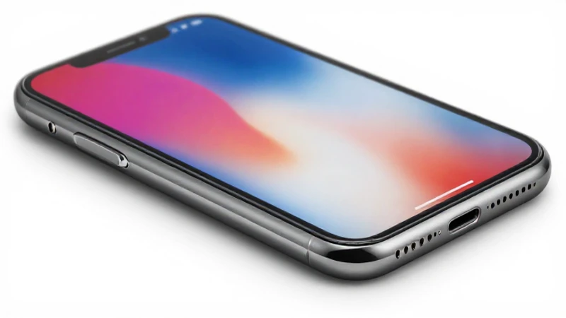 Cómo ha evolucionado el iPhone a lo largo de los años 5 iPhone X: diseño elegante con enfoque selectivo