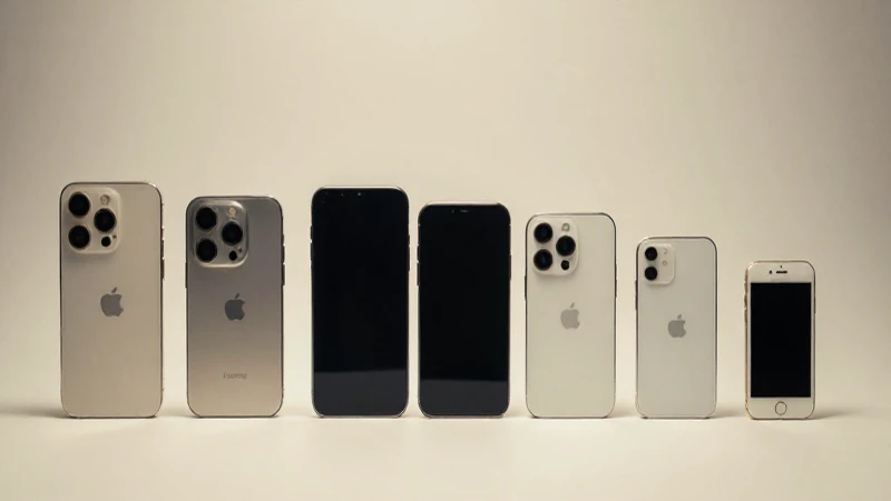 Cómo ha evolucionado el iPhone a lo largo de los años 7 Cronología visual de iPhones antiguos, iluminación cinematográfica