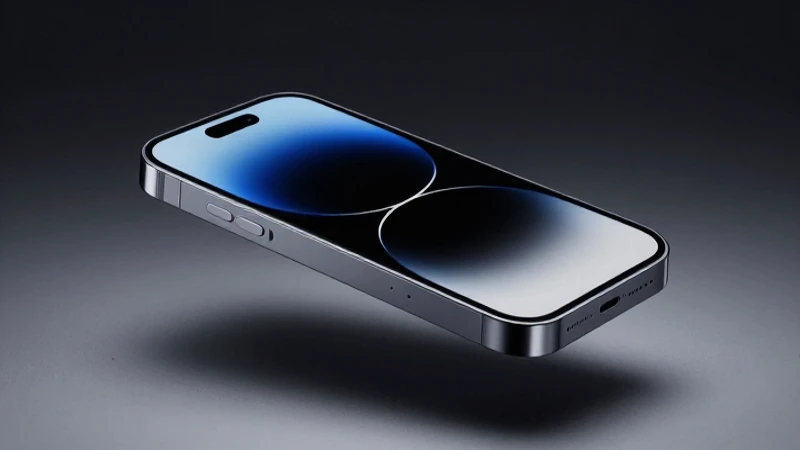Cómo ha evolucionado el iPhone a lo largo de los años 8 iPhone futurista flota con iluminación dramática
