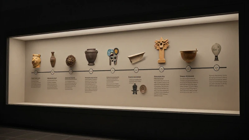 Cuál es la evolución y línea del tiempo de la antropología 8 Antropología, artefactos antiguos con iluminación cinematográfica