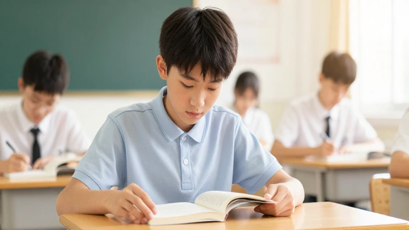 Qué reformas educativas destaca en la línea del tiempo de México 5 Alumno lee libro, fondo de aula cálido