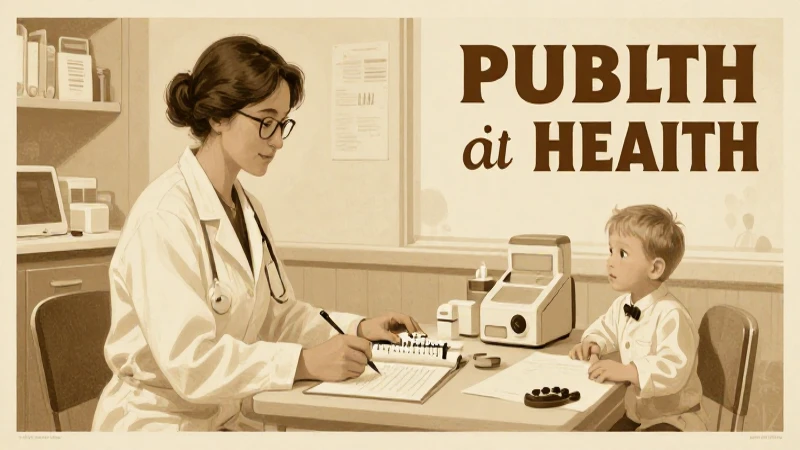 Ilustración antigua sobre salud en tonos sepia