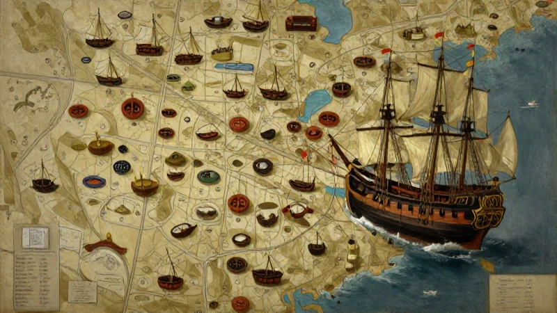 Cuáles fueron los eventos clave de la época colonial 8 Mapa colonial de galeón, estilo óleo cálido