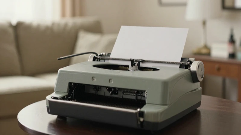 Evolución histórica de la impresora, cuáles son sus etapas 6 Impresora vintage décadas ochenta con luz suave