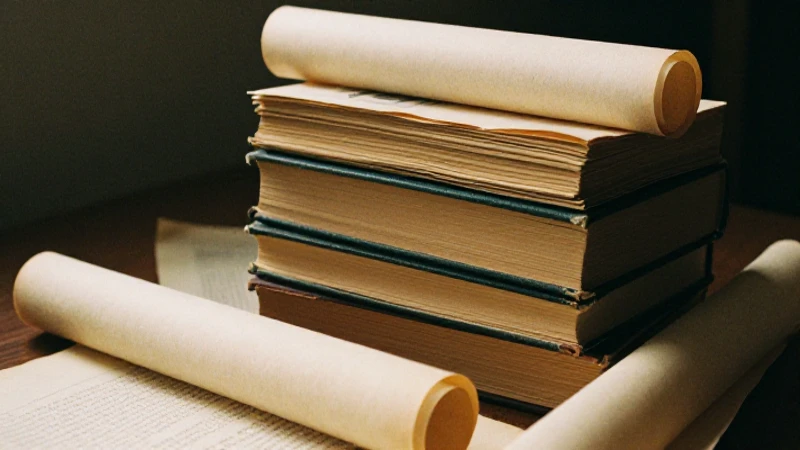 Libros antiguos iluminados con textura cinematográfica
