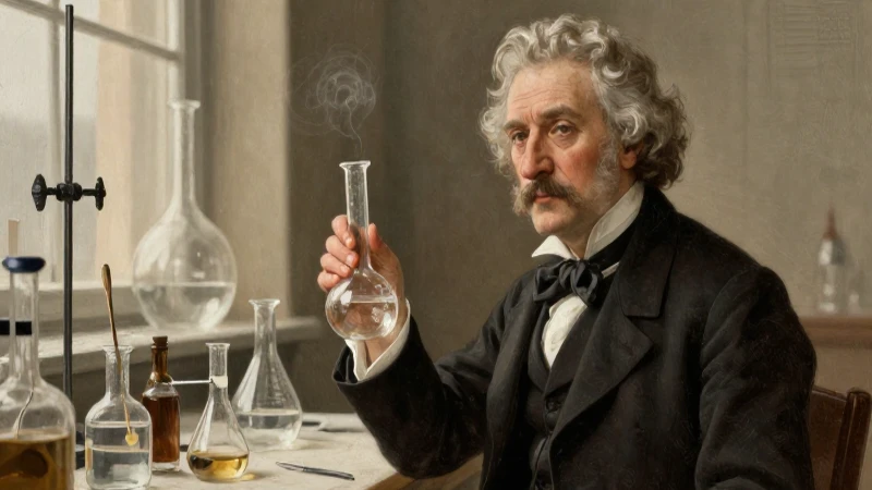 Pasteur e ilustraciones científicas antiguas, iluminación suave